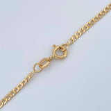 Cadena Cubana 3.4gr / 19 3/4 in / 2mm Oro Amarillo +1 18K &