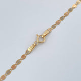 Cadena Plana Espejo 1.6gr / 18 in / 2.15mm Tres Oros +3 18K %