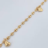 Tobillera GC 4gr / 10 1/2 in / 3.18mm Oro Amarillo 18K %