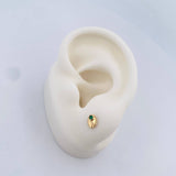 Topos Grano Café 0.6gr / 4mm Oro Amarillo 18K %