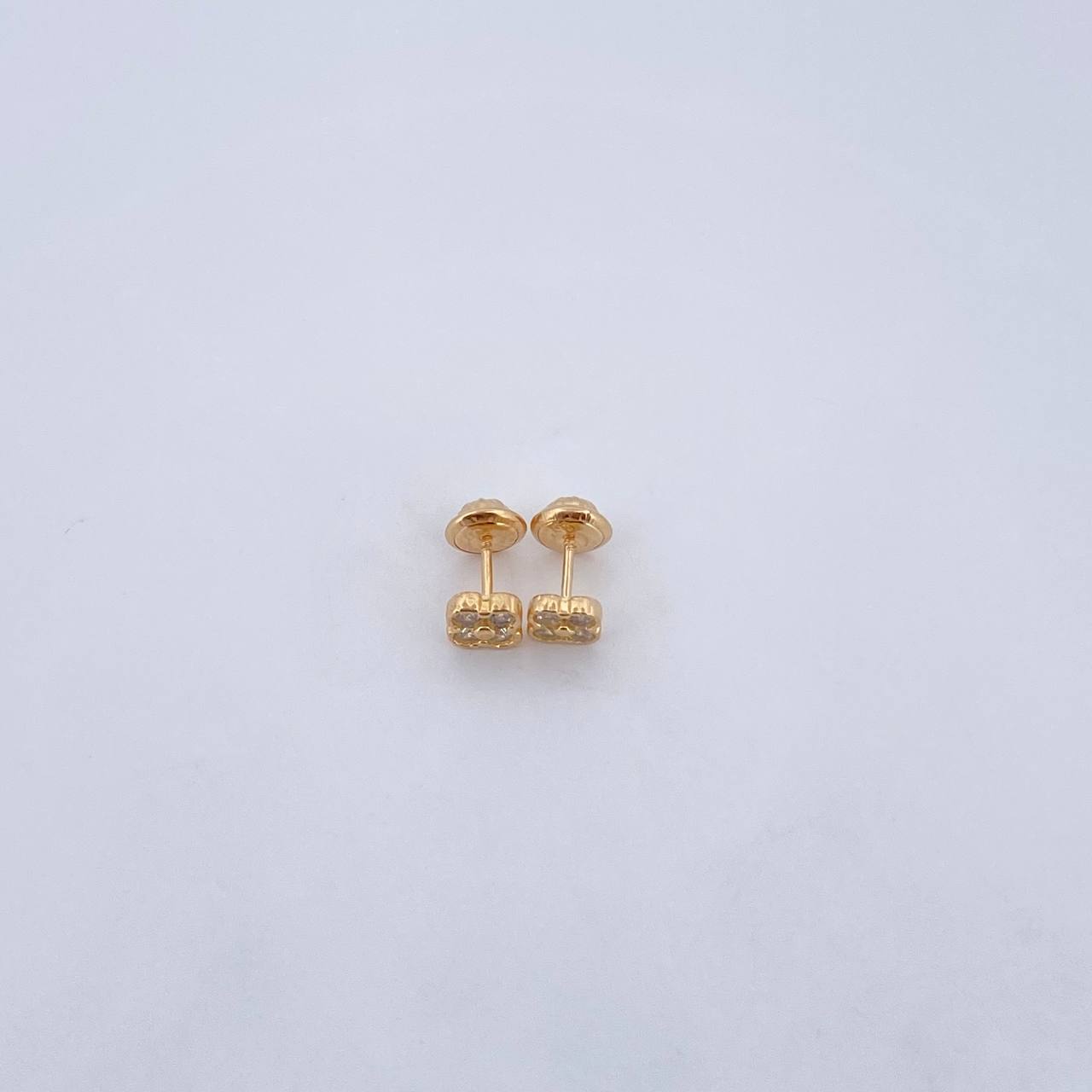 Topos Trebol 1.1gr /  Oro Amarillo 18K &