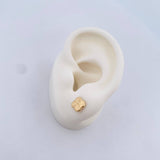 Topos Trebol 0.8gr / Oro Amarillo 18K &