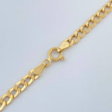 Cadena Cubana 4.6gr / 24 in / 3mm Oro Amarillo +1 18K %