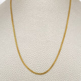 Cadena China 4gr / 18 in / 1.7mm Oro Amarillo +1 18K &