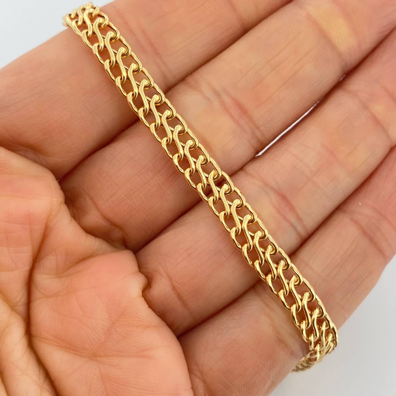 Pulso Sedusa 3.3gr / 7 1/2 in / 5.7mm Oro Amarillo +3 18K &