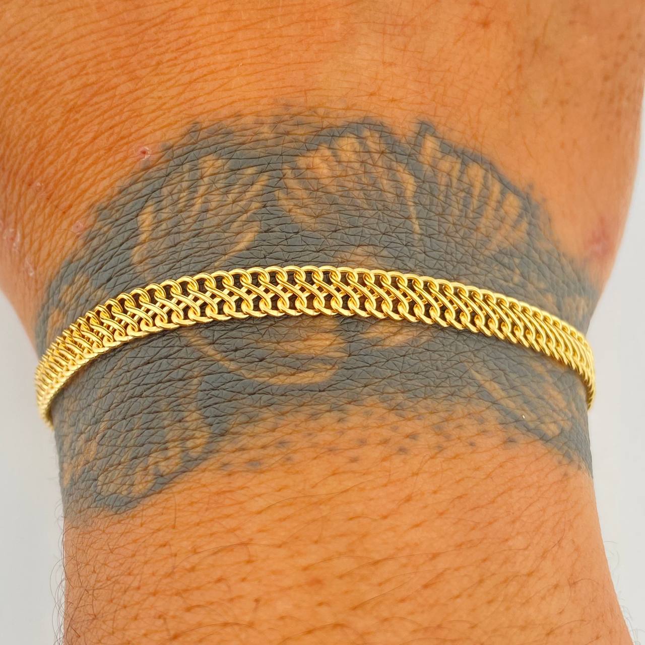 Pulso Sedusa 2.65gr / 7 3/4 in / 4.8mm Oro Amarillo +3 18K &