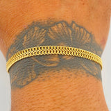 Pulso Sedusa 2.65gr / 7 3/4 in / 4.8mm Oro Amarillo +3 18K &