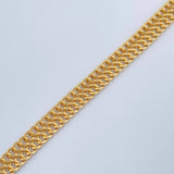 Pulso Sedusa 2.65gr / 7 3/4 in / 4.8mm Oro Amarillo +3 18K &