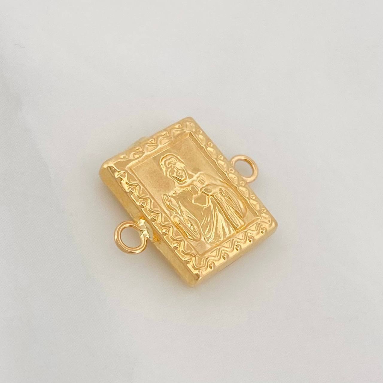 Charm Sacred Heart of Jesus 0.7g / 3/4 in Yellow Gold 18K