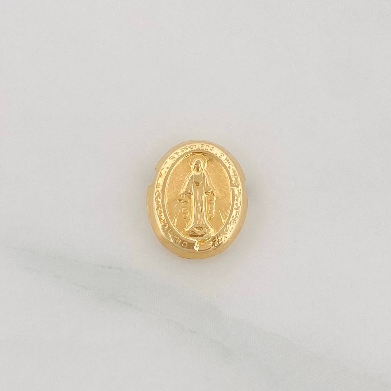 Charm Miraculous Virgin 0.45g / 1/2 in Yellow Gold 18K