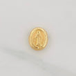 Charm Miraculous Virgin 0.45g / 1/2 in Yellow Gold 18K