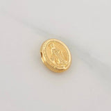 Charm Miraculous Virgin 0.45g / 1/2 in Yellow Gold 18K