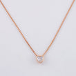 Venetian Chain Heart Pendant 2.3g / 18 in / 0.9mm Silver Vermeil 925