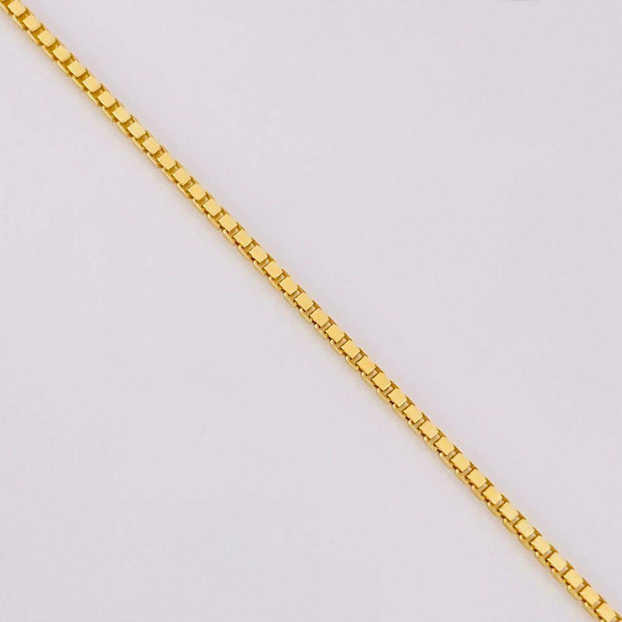 Venetian Chain Cherries Pendant 3.25g / 18 in / 0.9mm Silver Vermeil 925
