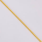 Venetian Chain Cherries Pendant 3.25g / 18 in / 0.9mm Silver Vermeil 925