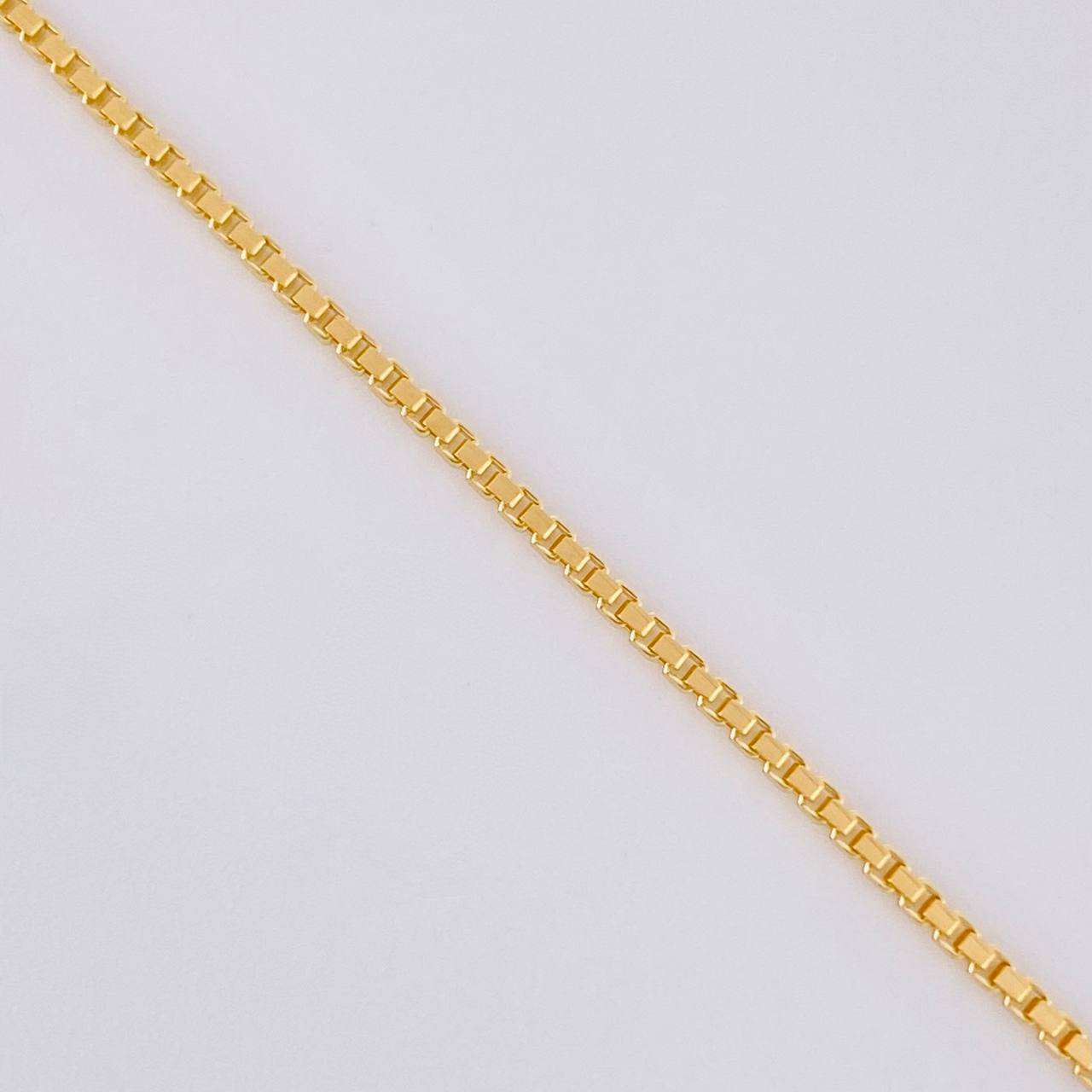 Venetian Chain 3.05g / 20 in / 0.9mm Yellow Gold 18K
