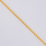 Venetian Chain 3.25g / 18 in / 0.9mm Yellow Gold 18K