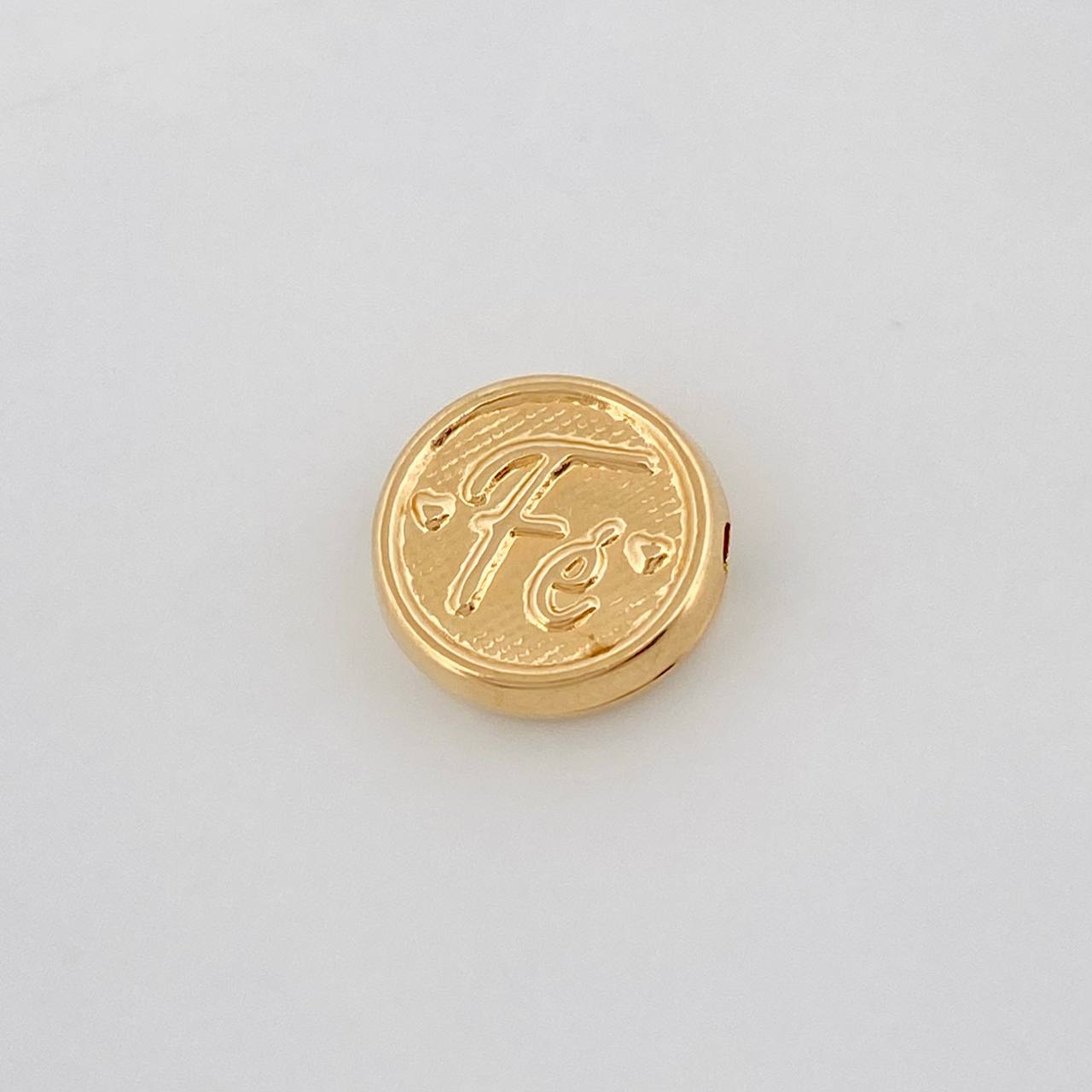 Charm Faith 0.45g / 1/2 in Yellow Gold 18K