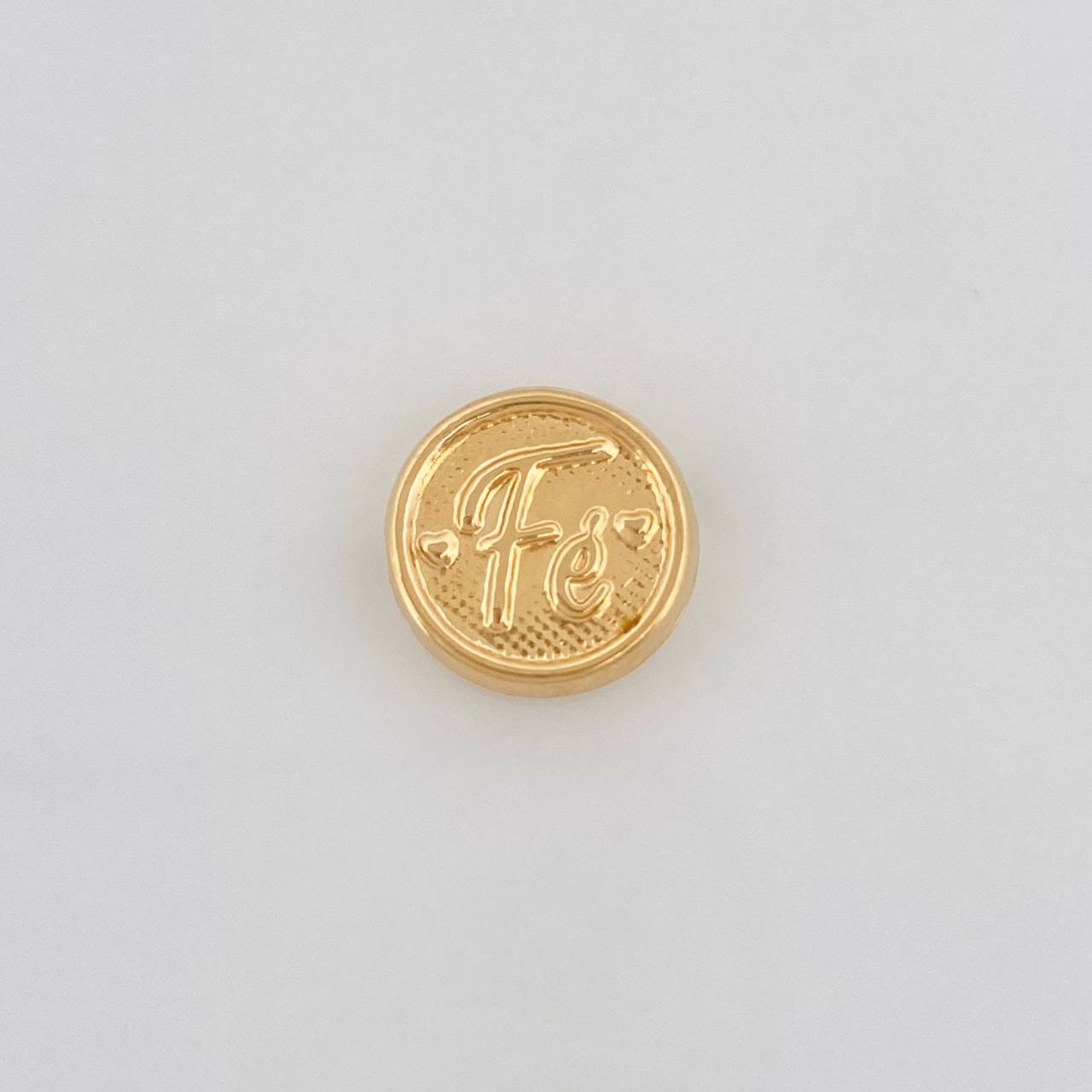 Charm Faith 0.45g / 1/2 in Yellow Gold 18K