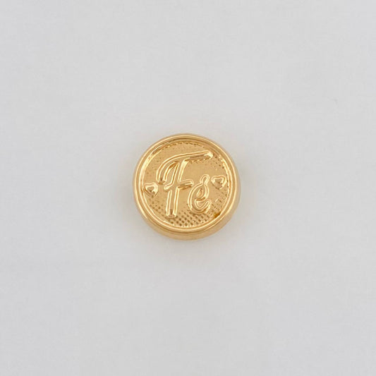 Herraje Fe 0.45g / 1/2 in Oro Amarillo 18K