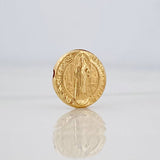 Charm Saint Benedict 0.4g / 1/2 in Yellow Gold 18K