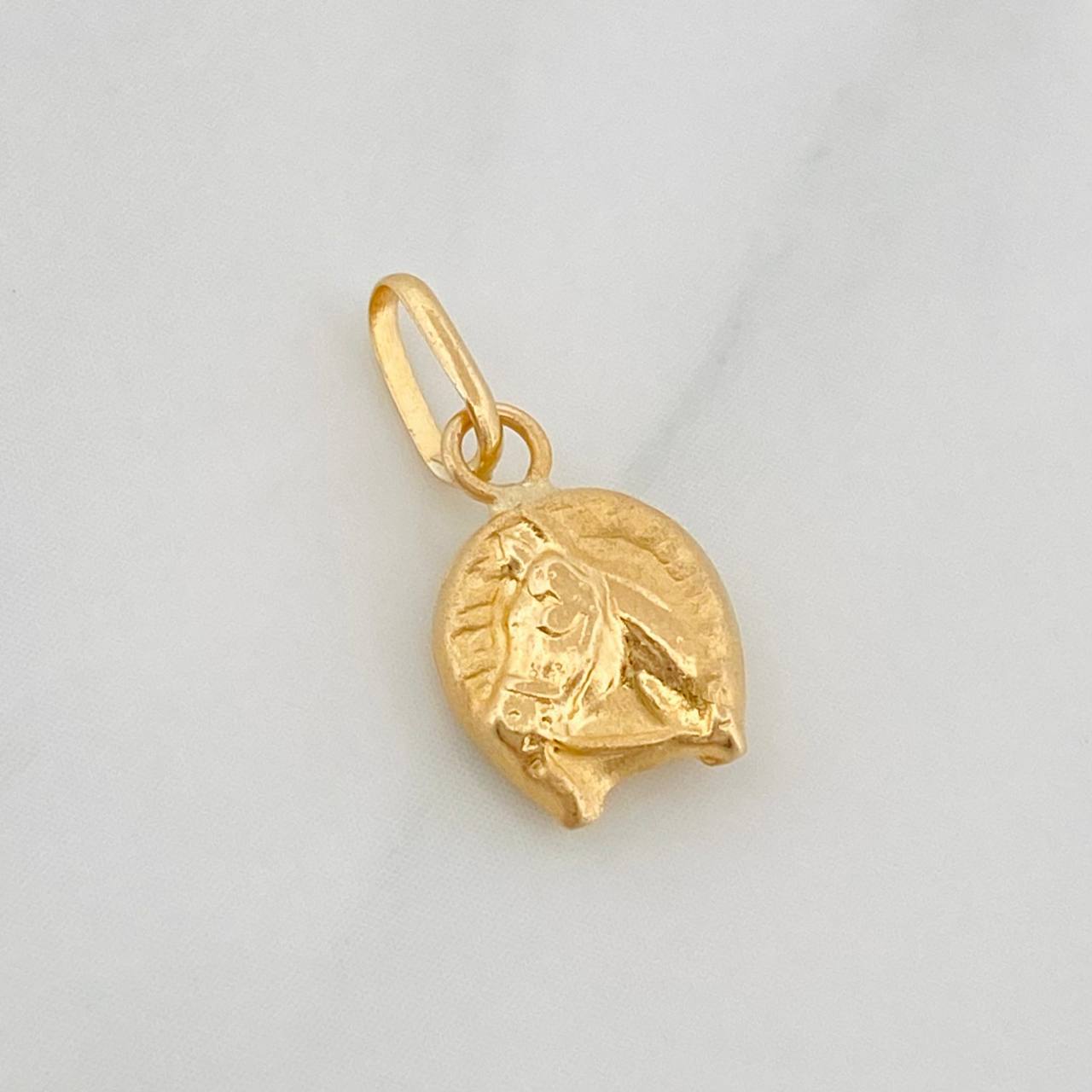 Pendant Horse Shoe 0.35g / 1/2 in Yellow Gold 18K