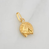 Pendant Horse Shoe 0.35g / 1/2 in Yellow Gold 18K