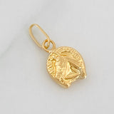 Pendant Horse Shoe 0.35g / 1/2 in Yellow Gold 18K
