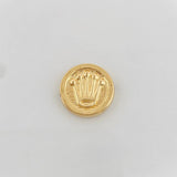 Charm Crown 0.8g / 1/2 in 18K Yellow Gold