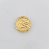 Charm Crown 0.8g / 1/2 in 18K Yellow Gold