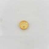 Crown Charm 0.4g / 1/2 in Yellow Gold 18K