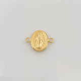 Charm Miraculous Virgin 0.5g / 1/2 in 18K Yellow Gold