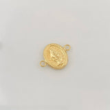 Charm Miraculous Virgin 0.5g / 1/2 in 18K Yellow Gold