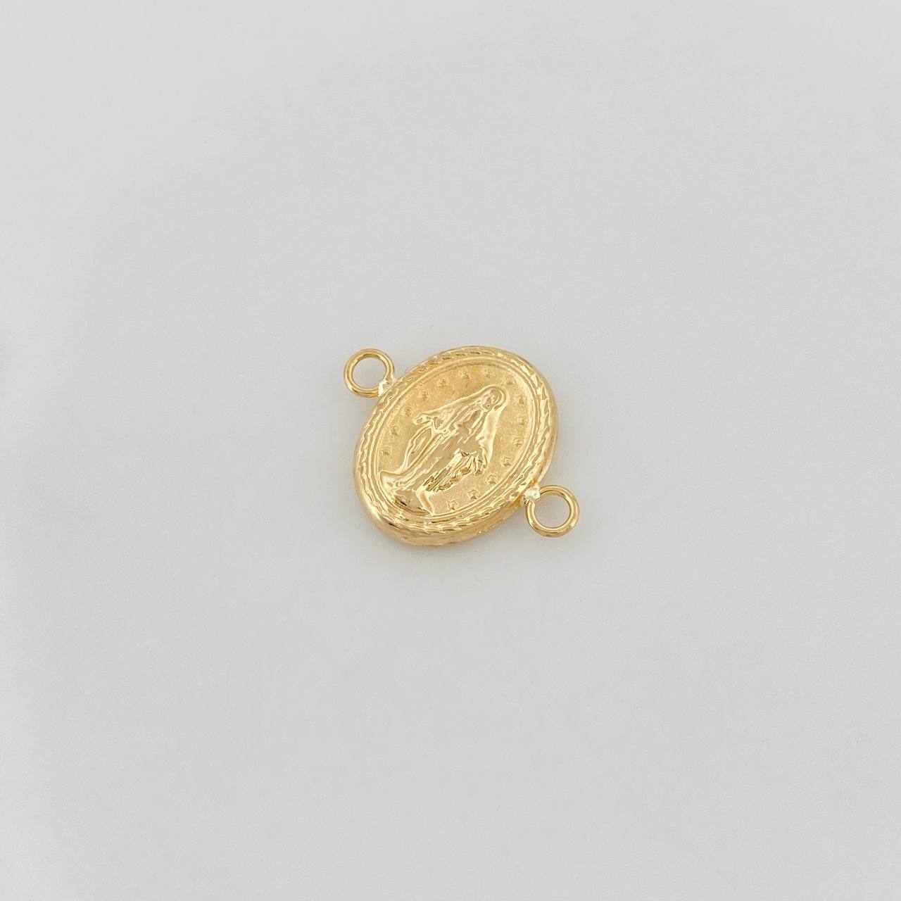 Charm Miraculous Virgin 0.5g / 1/2 in 18K Yellow Gold