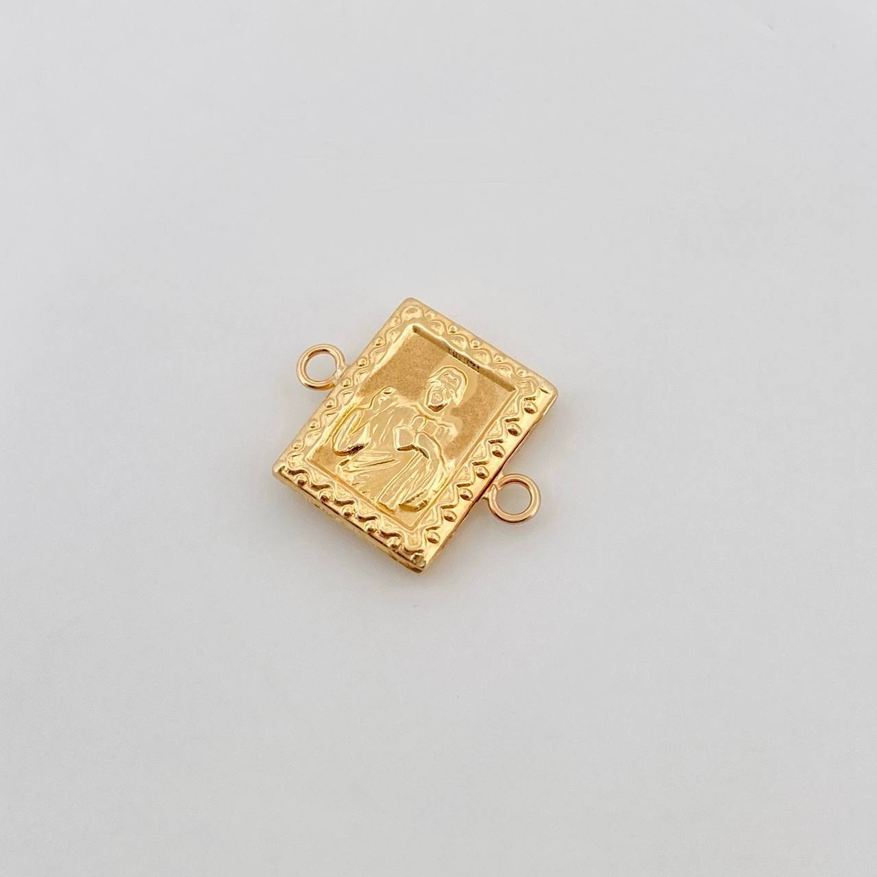 Charm Sacred Heart of Jesus 0.65g / 1/2 in Yellow Gold 18K