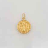 Pendant San Benito 0.85g / 3/4 in Yellow Gold 18K