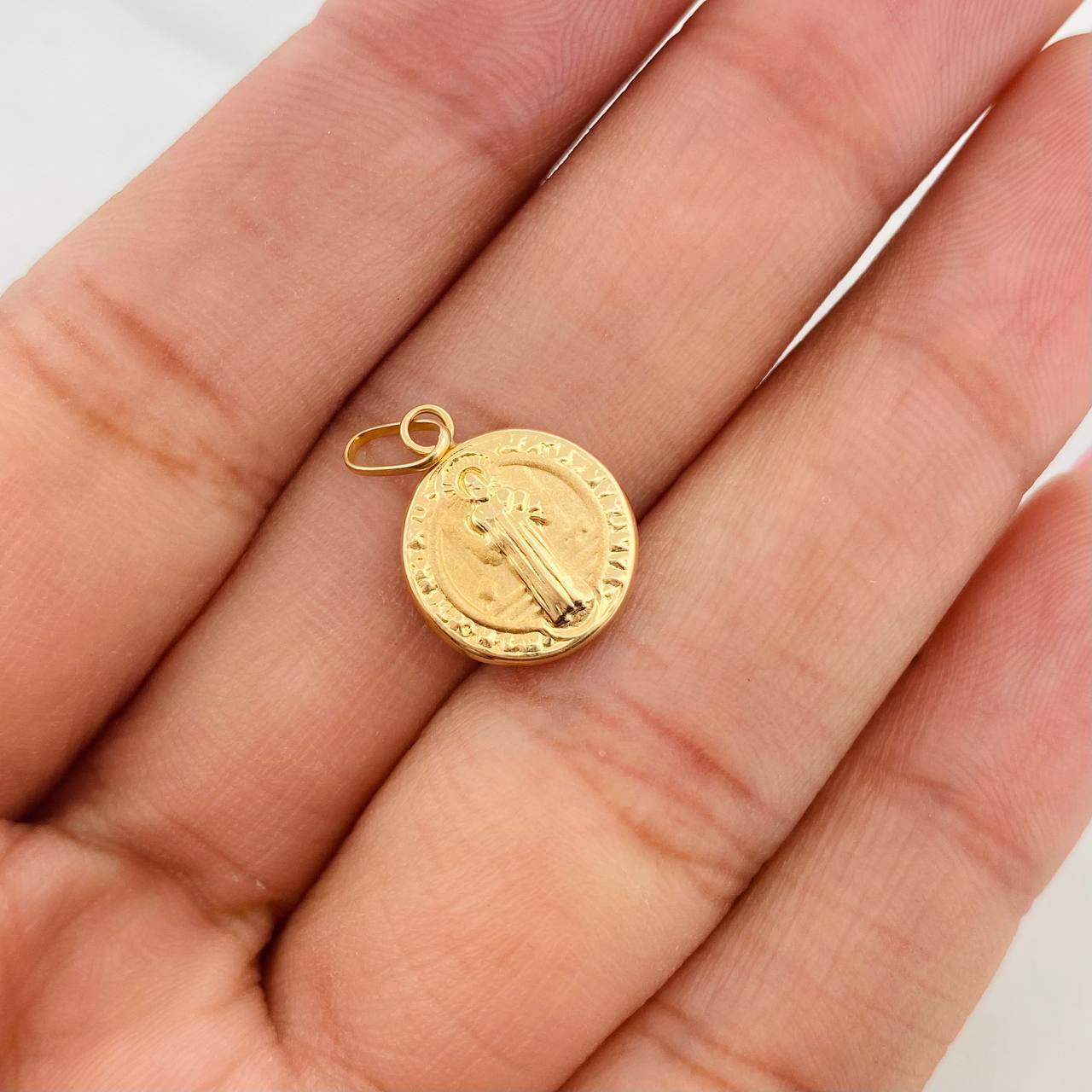 Pendant San Benito 0.75g / 3/4 in Yellow Gold 18K