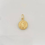 Pendant Saint Benedict 0.45g / 1/2 in Yellow Gold 18K