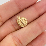 Pendant San Benito 0.35g / 1/2 in Yellow Gold 18K