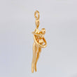 Dije Mama E Hijo 3 g / 1 1/4 in Oro Amarillo 18K