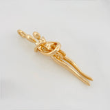 Dije Mama E Hijo 3 g / 1 1/4 in Oro Amarillo 18K