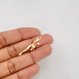 Dije Mama E Hijo 3 g / 1 1/4 in Oro Amarillo 18K