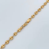 Cadena GC 10.15gr / 23 1/4 in / 4mm Oro Amarillo 18K $