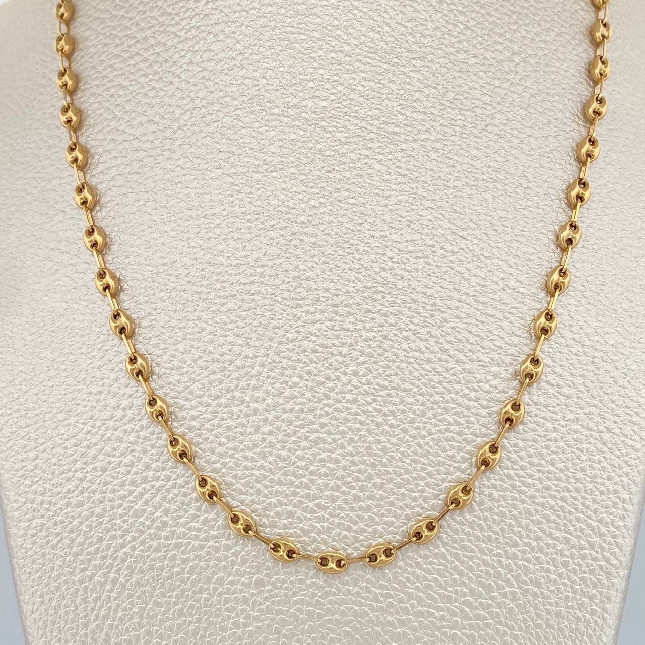 Cadena GC 6.45gr / 20 in / 3.48mm Oro Amarillo 18K $