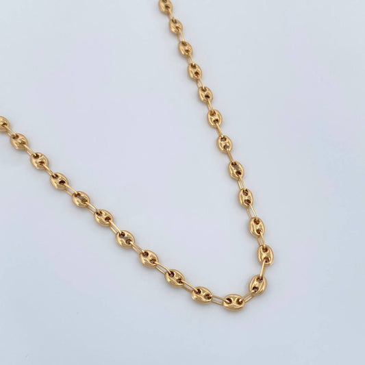 Cadena GC 5.05gr / 20 in / 3.3mm Oro Amarillo 18K $