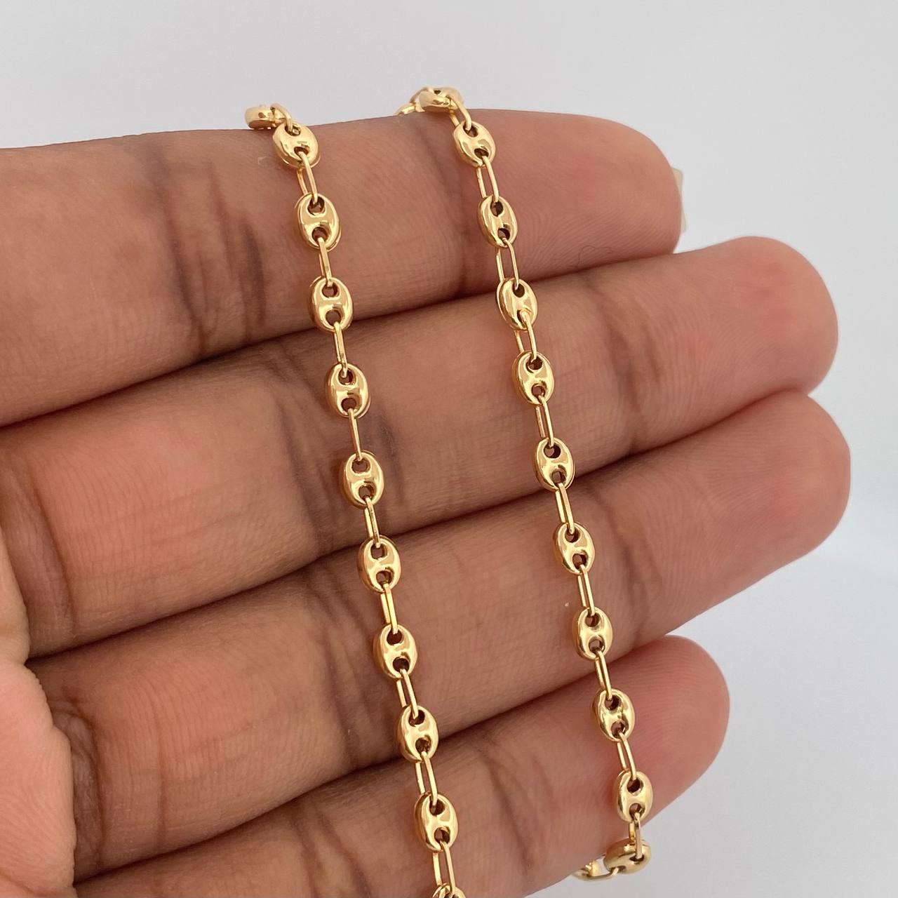 Cadena GC 5.05gr / 20 in / 3.3mm Oro Amarillo 18K $