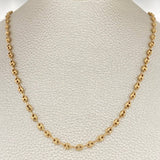 Cadena GC 5.05gr / 20 in / 3.3mm Oro Amarillo 18K $