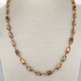 Cadena Rustica Barril 12.35gr / 22 1/4 in / 4.7mm Tres Oros 18K $