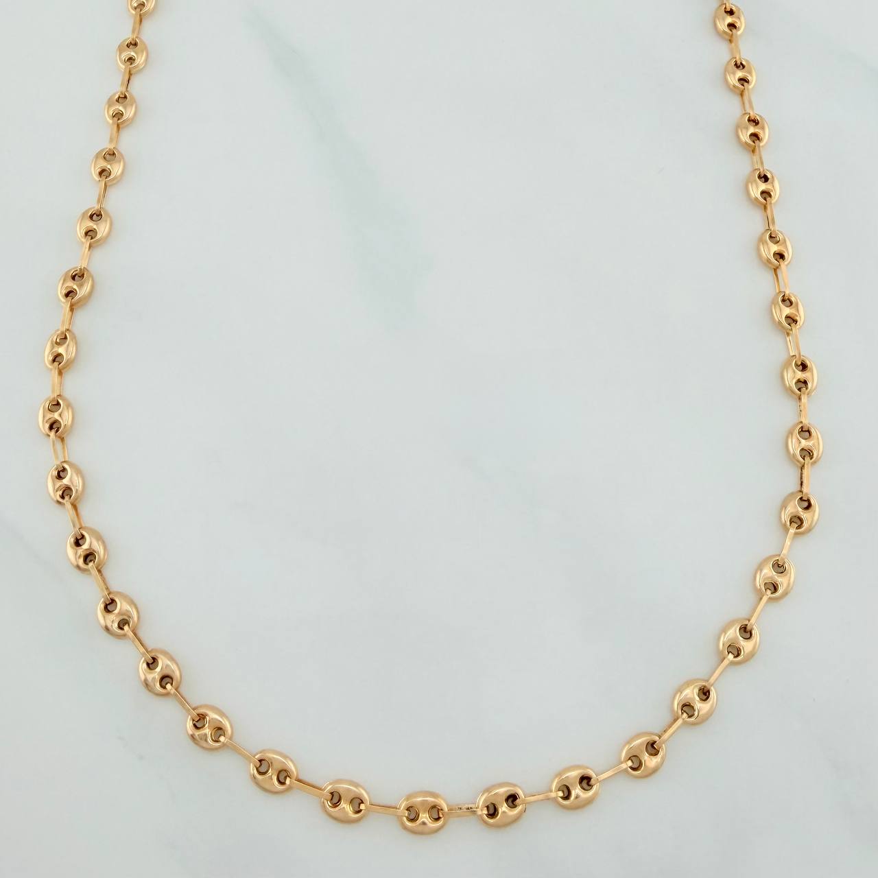 Cadena GC 5.65gr / 16 1/4 in / 4mm Oro Amarillo 18K &