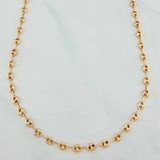 Cadena GC 5.65gr / 16 1/4 in / 4mm Oro Amarillo 18K &